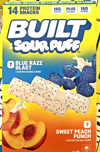 Built sour puff protein - puff,